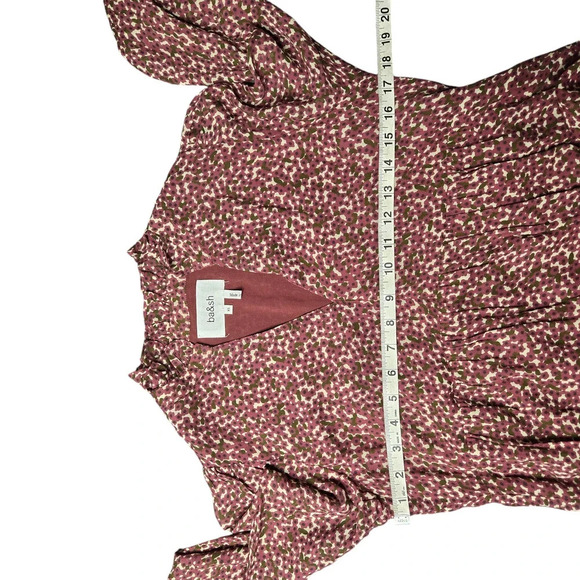 Ba&sh Pazur V-Neck Short Flowy Dress - Picture 4 of 7